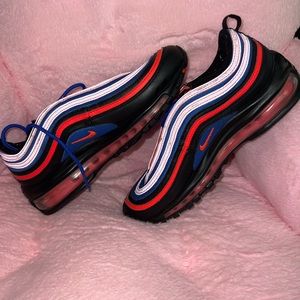 Nike Air Max 97 (Youth) Sz 6 NO Box (Pink/Red/Blue/Blk)